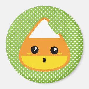 Kawaii Candy Corn Magnet