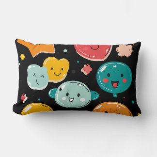 Kawaii Candy Dreams Throw Pillow
