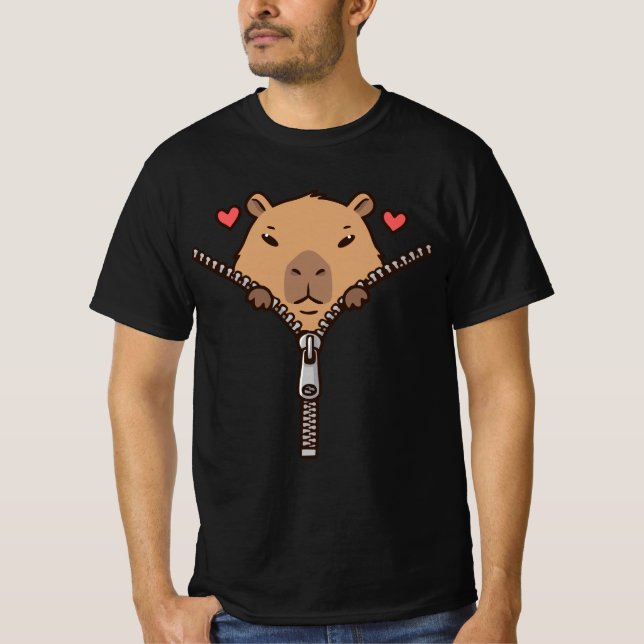 Kawaii Capybara Shirt | Cute capybara (Front)