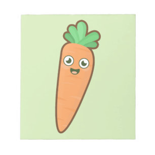 Kawaii Carrot Notepad