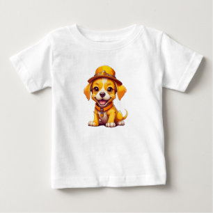Kawaii Cartoon Dog Baby Soft Cute Puppy T-Shirt