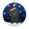 Kawaii Cartoon Puli Christmas Ornament