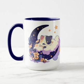 Kawaii Cat Mugs Cute Cat Coffee Mugs Adorable Cat