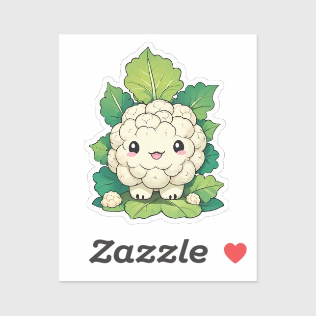 Kawaii Cauliflower (Sheet)