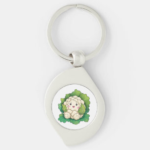 Kawaii Cauliflower Key Ring