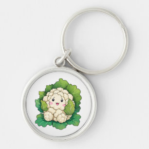 Kawaii Cauliflower Key Ring