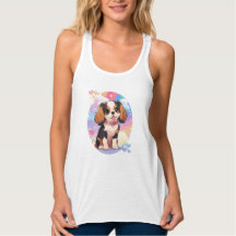 Kawaii Cavalier King Charles Pastel Rainbow