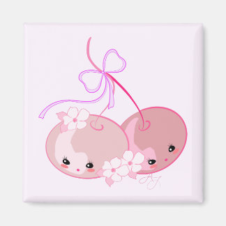 Kawaii Cherries Magnet