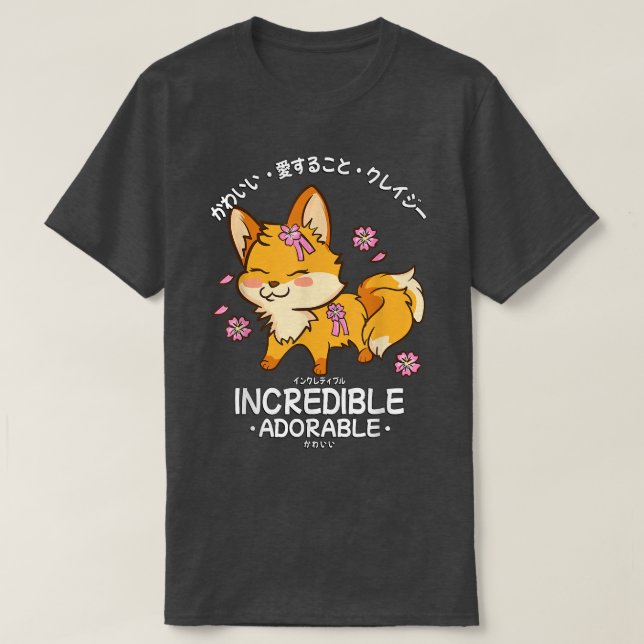 Kawaii Cherry Blossom FoJapaneseIncredible Adorabl T-Shirt (Design Front)