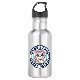 Kawaii Chibi Cat Cat Mum Gift Idea - Kawaii Chibi  532 Ml Water Bottle