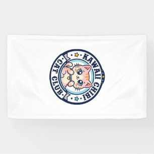 Kawaii Chibi Cat Cat Mum Gift Idea - Kawaii Chibi Banner