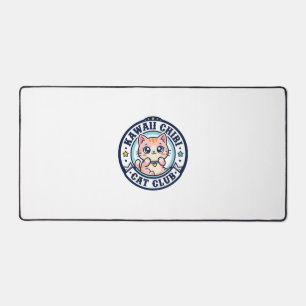 Kawaii Chibi Cat Cat Mum Gift Idea - Kawaii Chibi Desk Mat