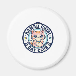 Kawaii Chibi Cat Cat Mum Gift Idea - Kawaii Chibi  Magnet