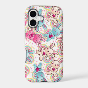 Kawaii Child Pattern with Cute Doodles
