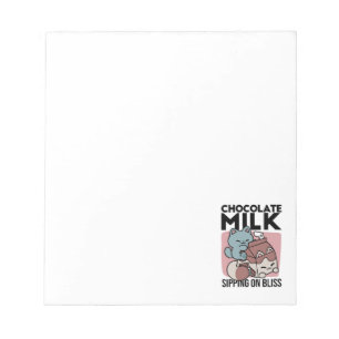 Kawaii Chocolate Milk Cat – Cozy Drink & Cuteness Notepad