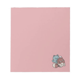 Kawaii Chocolate Milk Cat – Cozy Drink & Cuteness Notepad