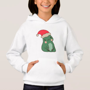 Kawaii Christmas Frog – Cute Santa Hat Frog