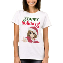 Kawaii Christmas Outfit, Anime Girl