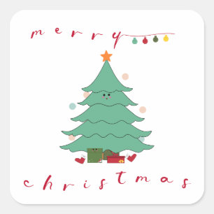 Kawaii Christmas Sticker 