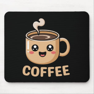 Kawaii Coffee Creamer Cup Cute Halloween Costume R Mouse Pad