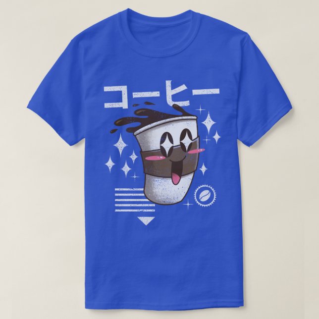 Kawaii Coffee  T-Shirt (Design Front)