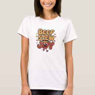 Kawaii Comfort Food: Cute Beef Stew Art T-Shirt