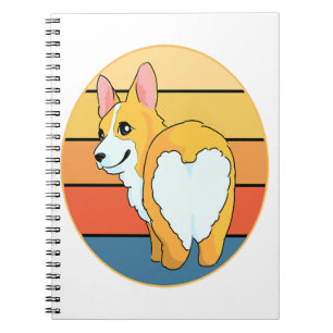 Kawaii Corgi Notebook