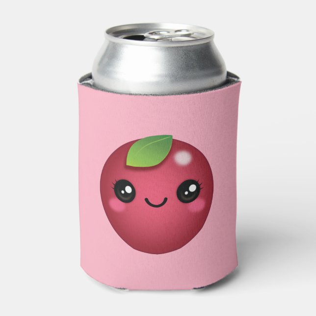 Kawaii Cranberry Can Cooler (Can Front)