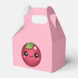 Kawaii Cranberry Favor Box