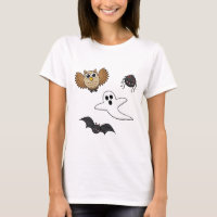 Kawaii Creepy Night Creatures Set