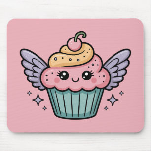 Kawaii Cupcake Mouse Pad