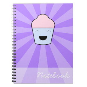 Kawaii Cupcake Notebook