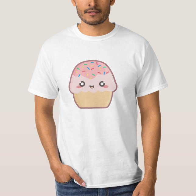 Kawaii cupcake T-Shirt (Front)