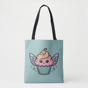 Kawaii Cupcake Tote Bag