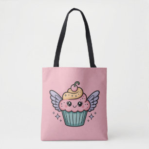 Kawaii Cupcake Tote Bag