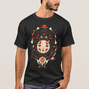Kawaii Cute Art Girl Kiki'S Go -Ghiblis- Flying A T-Shirt