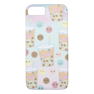 Kawaii Cute Bubble Tea Tapioca Boba Pearl Milk Case-Mate iPhone Case