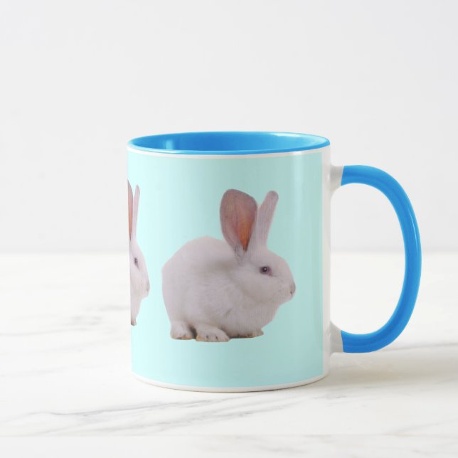 Kawaii Cute Bunny Rabbit Mug (Right)