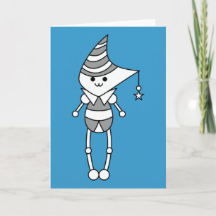 Kawaii cute cartoon character greeting cards