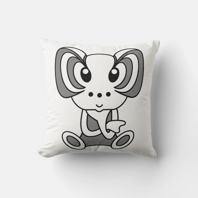 Kawaii cute cartoon character pillows (Front)