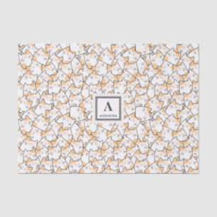 Kawaii Cute Cat Pattern Tissue Paper