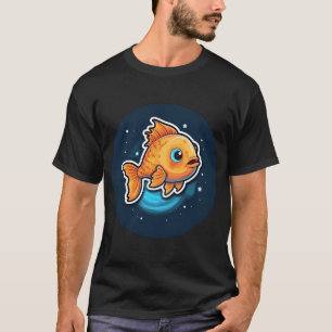 Kawaii Cute Fish Good Night T-Shirt