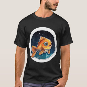 Kawaii Cute Fish Good Night T-Shirt