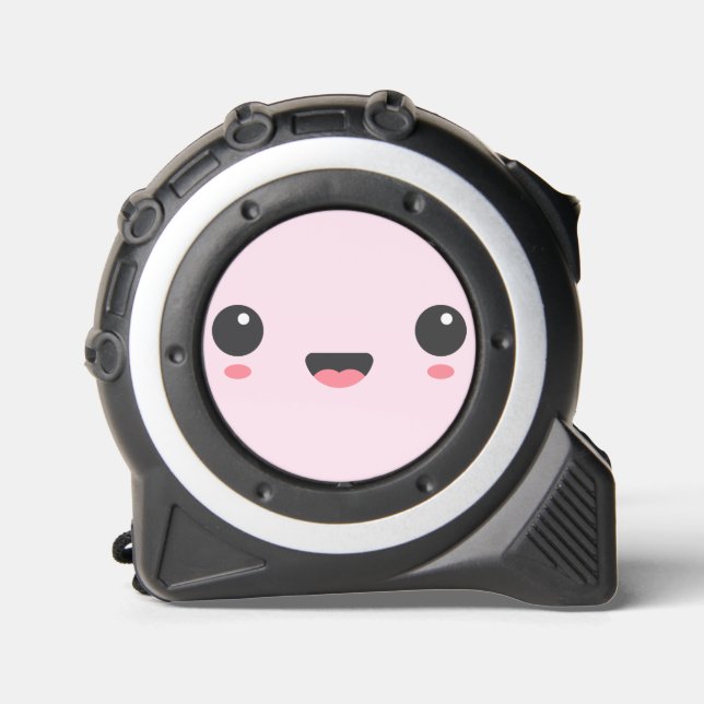 Kawaii, cute happy face, light pink  1 (Front)