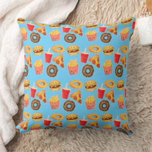 Kawaii Cute Junk Food Cushion