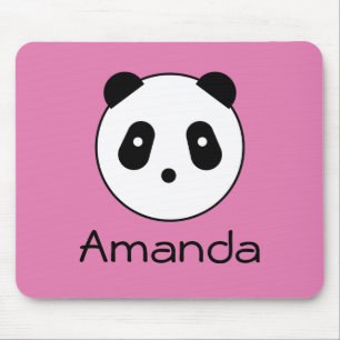 Kawaii ~ Cute Panda Face Mouse Pad