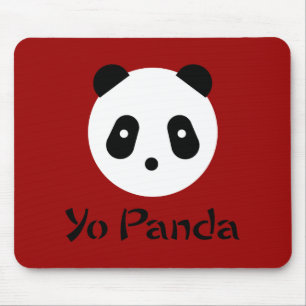 Kawaii ~ Cute Panda Face Mouse Pad