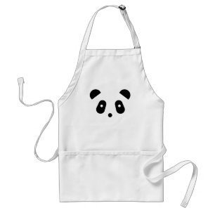 Kawaii ~ Cute Panda Face Standard Apron
