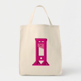 Kawaii Cute Pink Guillotine Tote Bag