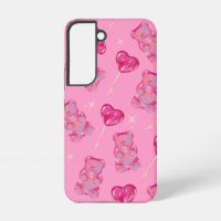 Kawaii Cute Samsung S22 Phone Case – Pastel Charac